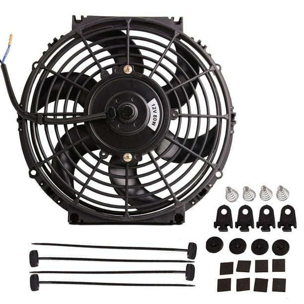 Mounting kits Universal 16 inch 12V volt Electric Cooling Fan Thermo Fan